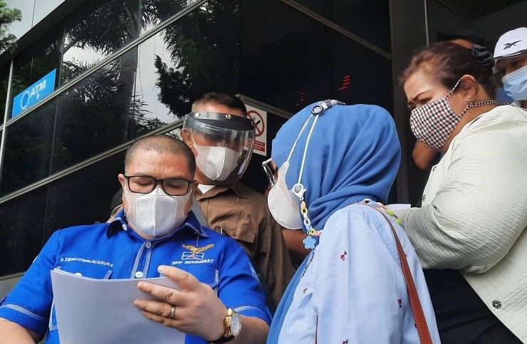 podiumnews.com-Demokrat Versi KLB Laporkan Andi Mallarangeng ke Polda Metro Jaya